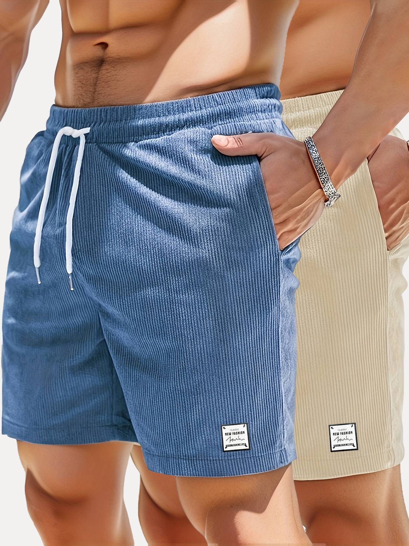 Summer New Arrival Sports Short Men New Comfortable Elastic Waist Clothing Male Breathable Short Trousers?Casual Shorts for  Men