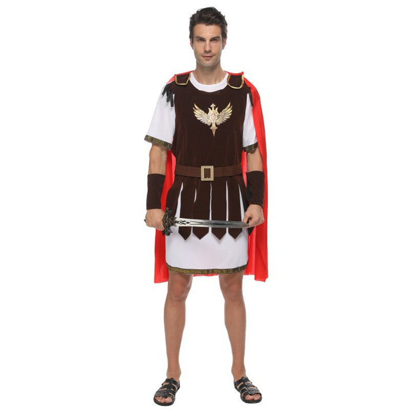 Adult Men's King Knight Suit Robe + Waist Cinching Cosplay / Stage Play / Photo Shoot / Martial Arts Themed Party