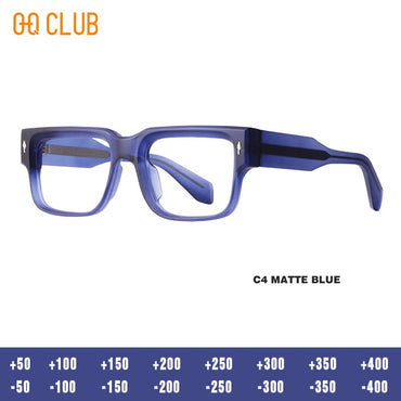 O-Q CLUB Blue Light Blocking Glasses for Sight for Men Sunglasses Women Lunette Pour Femme Original Optical Lenses With Recipe