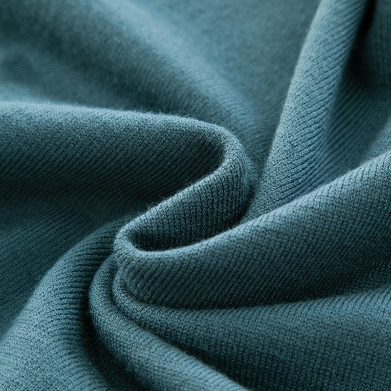 Hot Selling Original Quality Men's Knitted Sweater Striped Sleeves Cartoon Print O-Neck Pullover Autumn Winter Casual Menswear