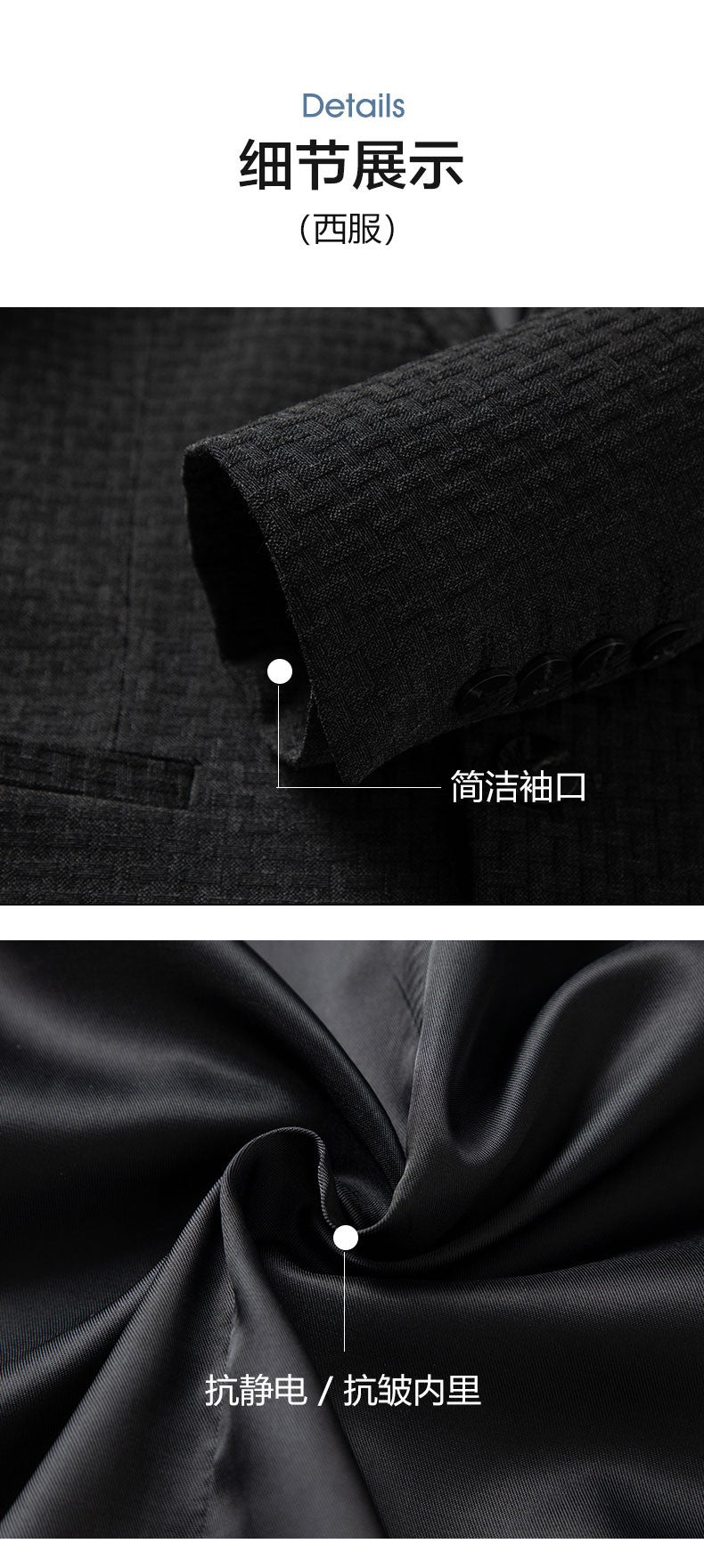 2025 Men's High-End Boutique Wool Suit Casual Business Top Coat Fashion Gentleman Party Four Seasons Elegant Tailored Suit