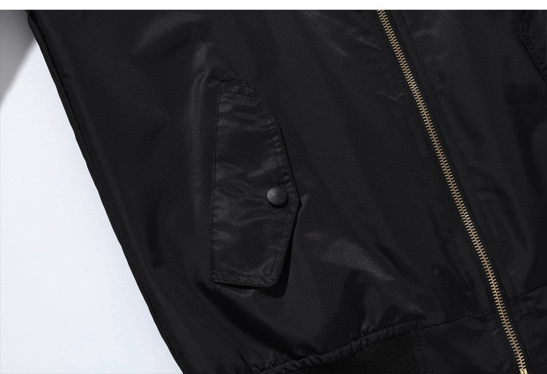 Hardcore Ma1 Bomber Jacket Pilot Men's Outerwear Army Flight Coat windproof waterproof Windbreaker Motorcycle Jacket Parkas