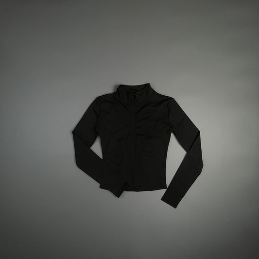 2025 New Yoga Coat Short Sports Jacket WOMEN'S Fitness Clothes Slimming Body Sculpting Zipper Yoga Jacket