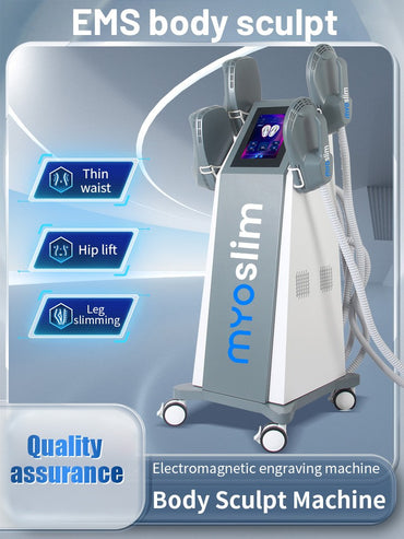 Best Selling Nova MYOSILM Neo 6500W High Power 4 RF Handles Body Muscle Stimulate Machine