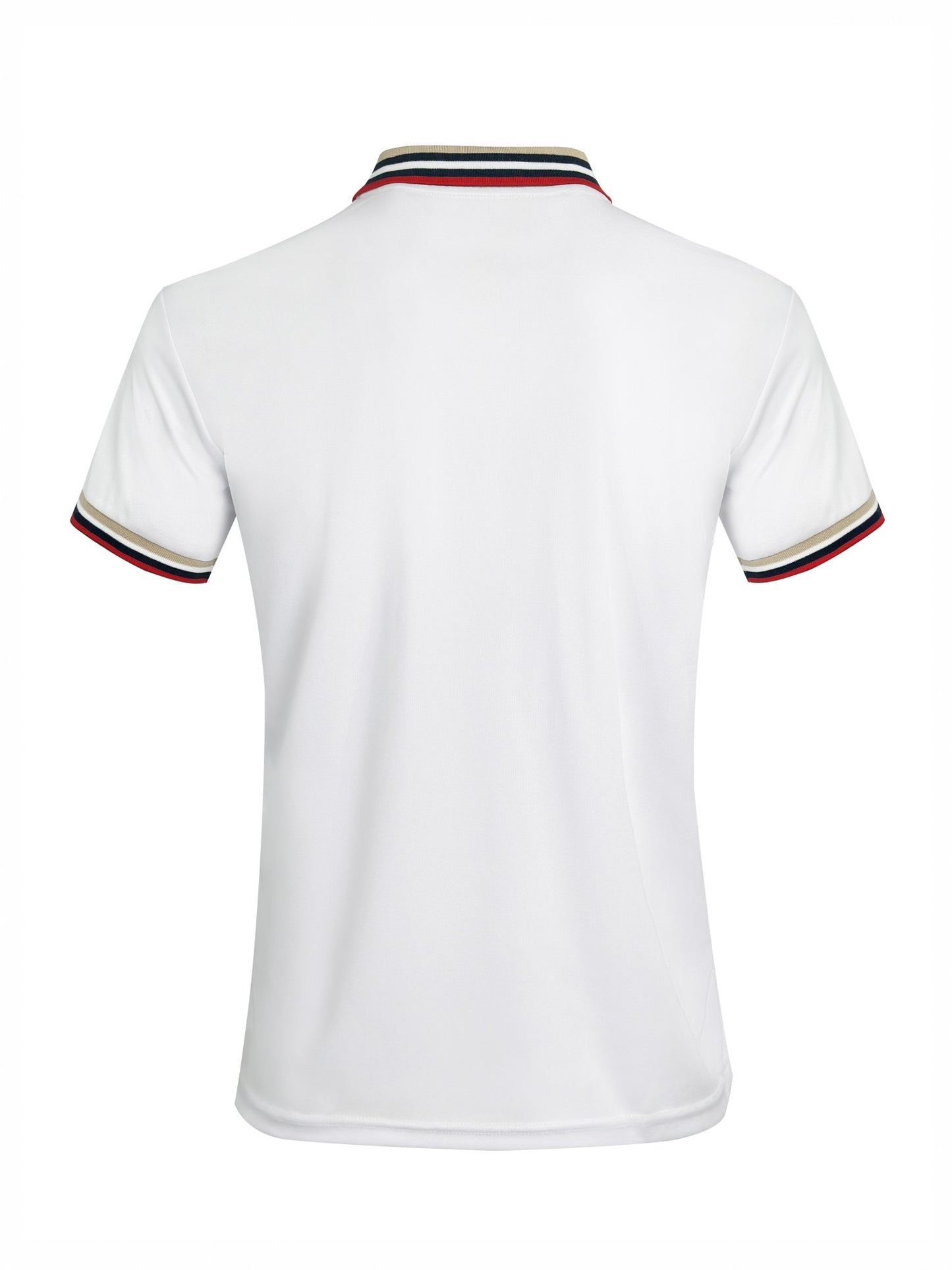 Men Summer Solid Casual Office Breathable Cotton Polo Shirt Fashion Brand Male Business High Quality Striped Short Sleeve Top