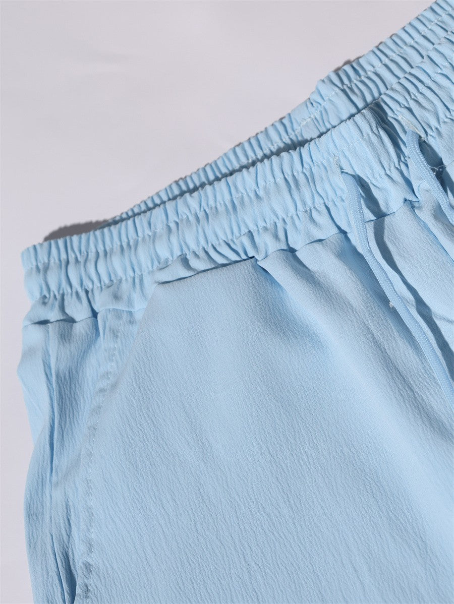 New Summer Men's Sport Workout Shorts Quick Dry Athletic Shorts Lightweight Running Shorts with Pockets Gym Beach Pants
