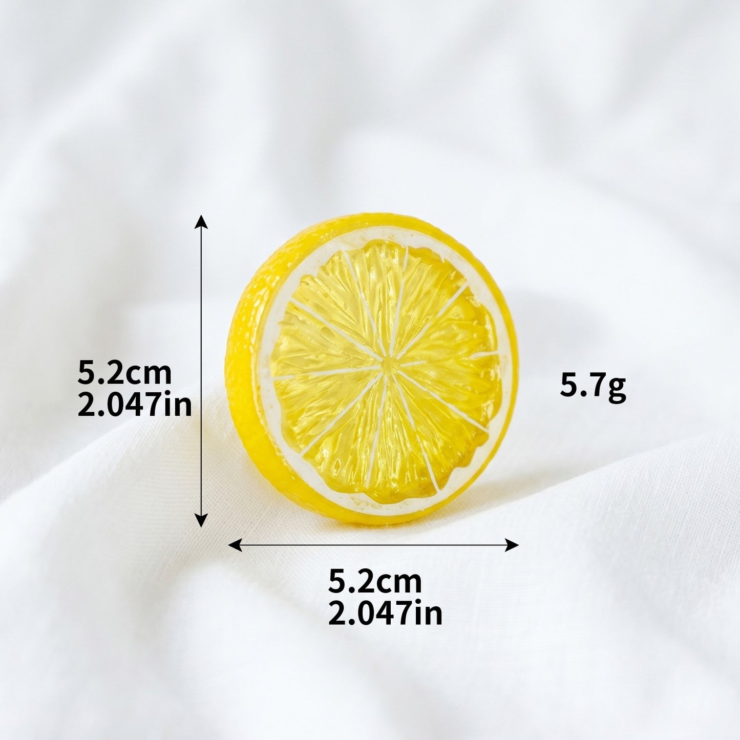 9 Pcs Mixed Color Artificial Lemon Slices, Vibrant Fake Citrus Cutouts, Party Table Scatter, Photo Booth Backdrop Accents, Summe