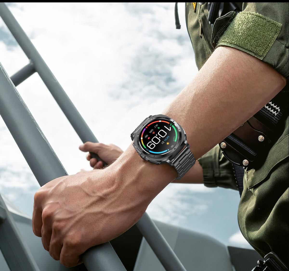 Novo Relógio de Saúde Ácido Úrico Pressão Arterial Oxigênio no Sangue Análise Corporal Gordura Corporal Smartwatch ECG+PPG Chamada Bluetooth Relógio Mulheres Homens