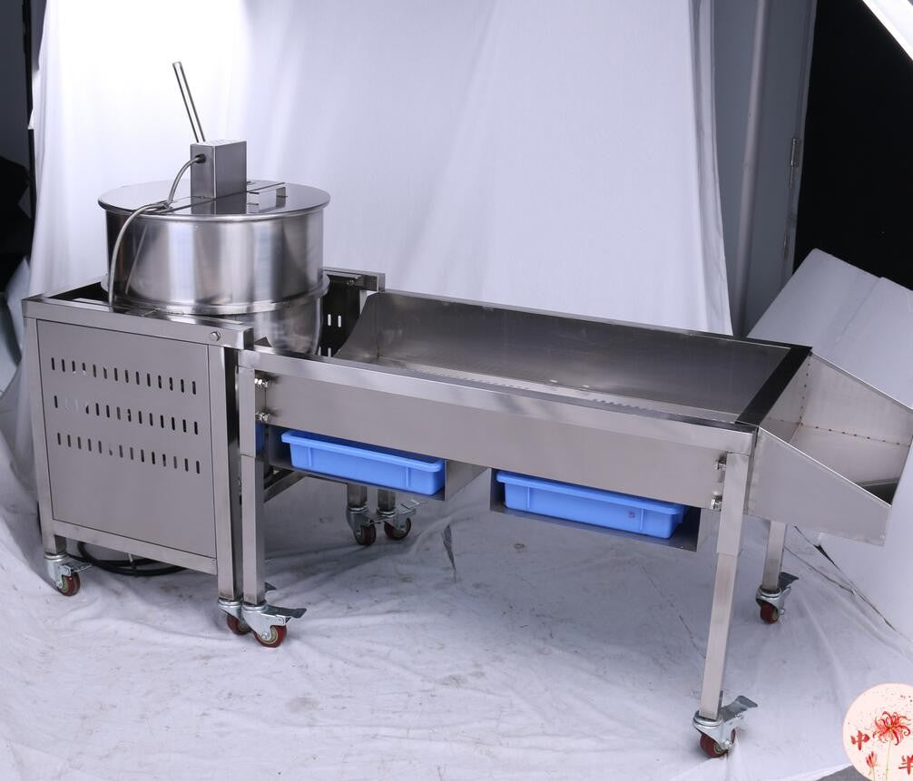 Máquina Manual de Pipoca em Formato de Bola Popcorn Machine América para Vendas