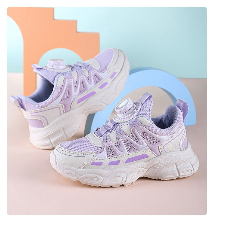 Hot Sell Children Shoes Size 28-39 Boys Fashion Sneakers Girls Sport Running Shoes Kids Breathable Casual Trainers Outdoor Shoes