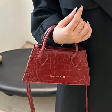 2025 Stylish Handbag - Elegant crossbody bag, Simple and fashionable crossbody bag, Small square handbag