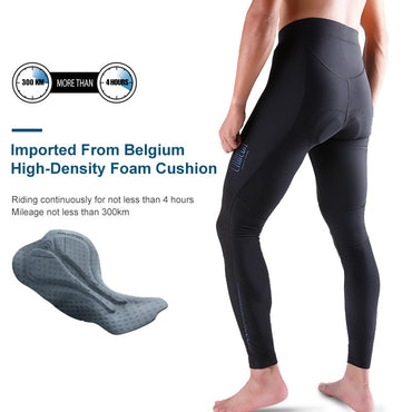 LAMEDA 2025 Pro Winter Cycling Bib Longs Thermal Wool Lined Windproof Reflective Padded Bike Pants Seamless Leg Panel 3D Cutting