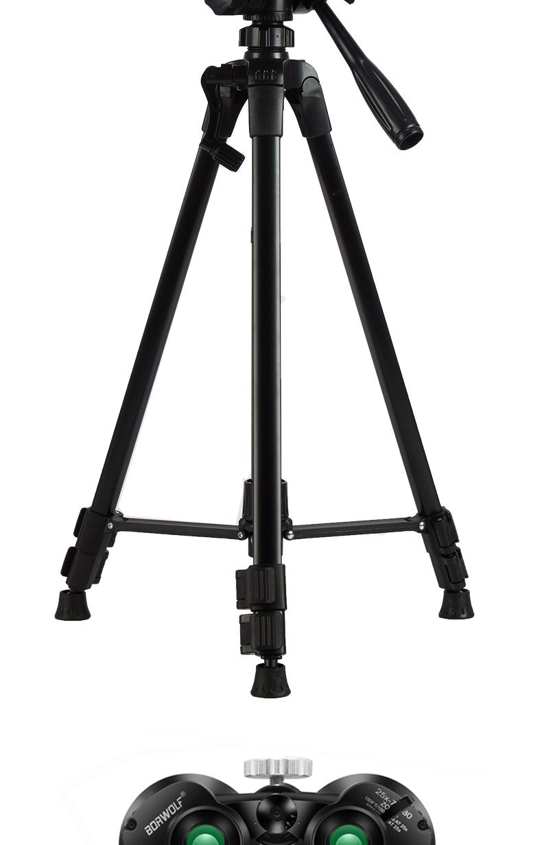 Novos Binóculos BORWOLF 2024 25-75X80 Alta Definição à prova d'água Militar Telescópio para Observação de Pássaros Caminhada Caça Esportes