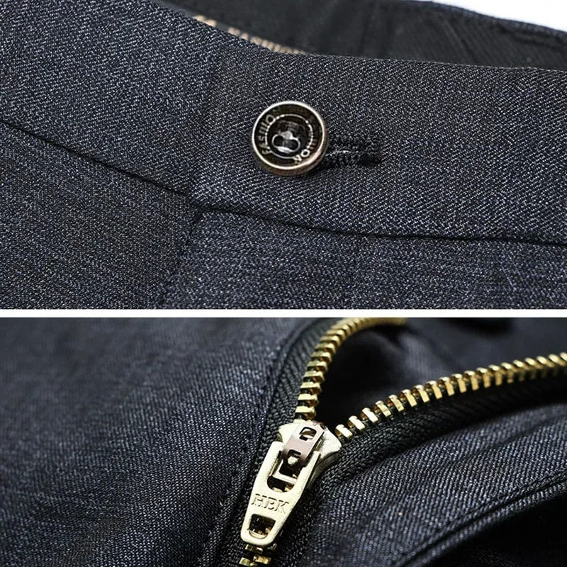 Male High Quality Loose Classic Comfortable Formal Pants 2025 Fashion Men Straight Narrow Leg Business Suit Trousers Size 29-40