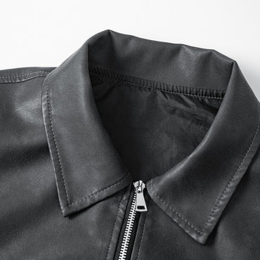 Leather Jacket Men Suede Coats Black Oversized 6XL 7XL 8XL Plus Size Street Motorcycle Autumn Hip Hop Brand Waterproof Autumn