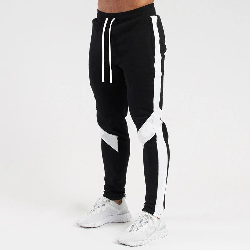 Mens Casual Pants Autumn Winter Sweatpants Men Running Jogger Sports Gym Trousers Fashion Solid Color Workout Long Pants 2025