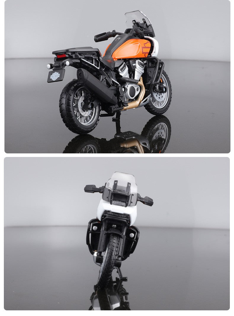 Maisto 1:18 Harley-Davidson Motocicleta 2021 Pan America 1250 Liga Motocicleta Modelo Brinquedo Coleção de Carros
