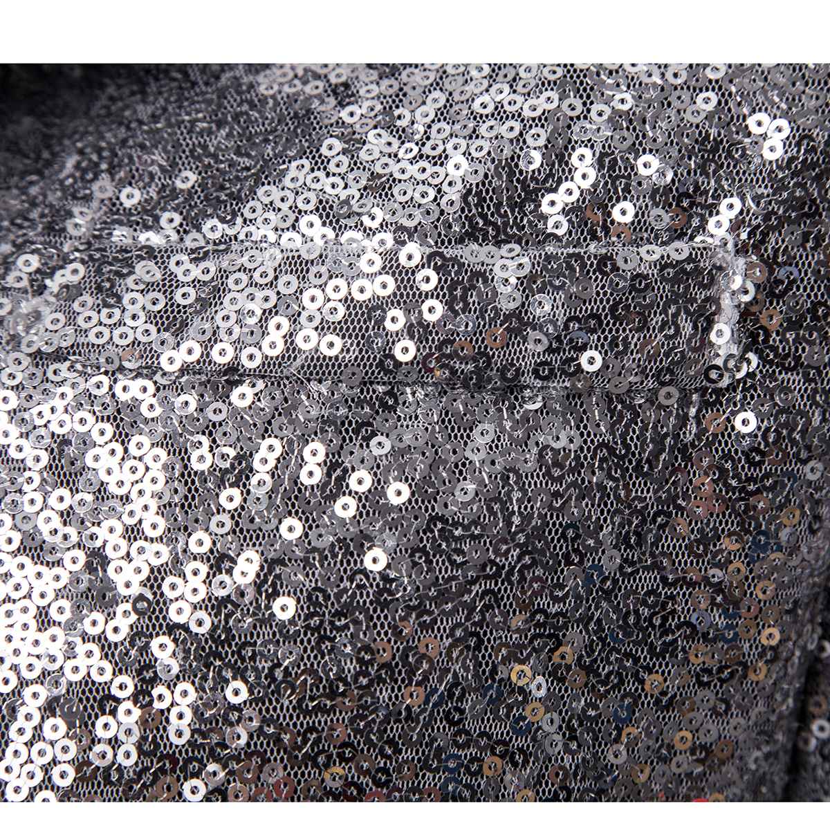 Men's Suit Jacket Little Round Sequins Sparkling Men's Blazer Wedding Dinner Band Stage Street Performance Nightclub Men's Suit