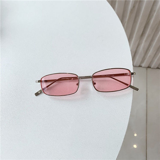 New Small Frame Rectangle Sunglasses Women's Brand Designer Square Sun Glasses Classic Men's Vintage Eyewear UV400 Gafas De Sol