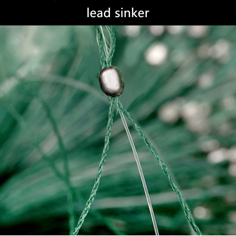 Monofilament Nylon Fishing Net 3Layer Sink Gill Net for Fish Bait Red De Pesca,Depth 1.5m to 6m,Length 20m to 90m,Mesh 25mm-60mm