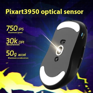 Scyrox V8 36g Ultra-Light Wireless Gaming Mouse Tri-Mode 30000DPI PAW3950 Sensor RGB Macro FPS Esports Lightweight Mouse Gifts