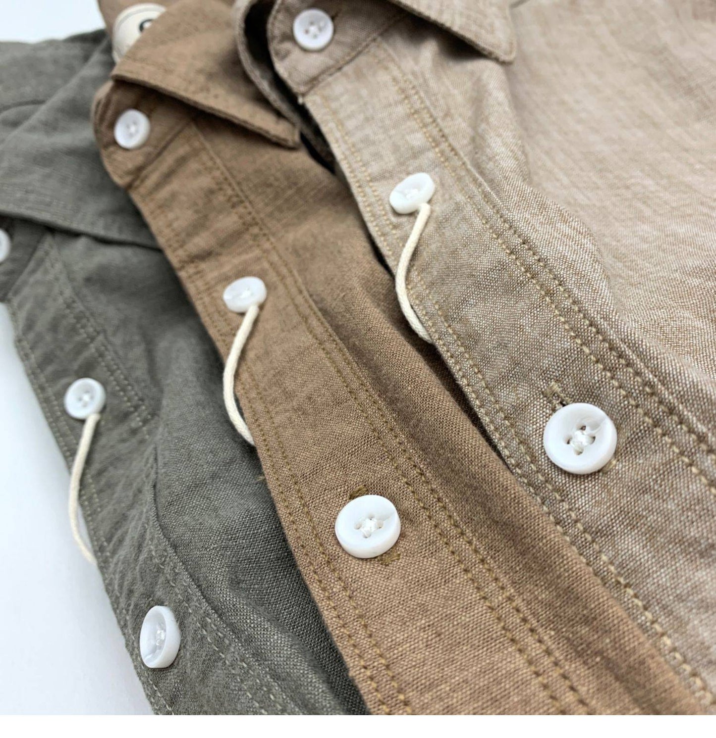 Sold Color Mens Cotton Linen Shirts Harajuku Casual Simple Comfortable Long Sleeve Loose Buttons Blouses Shirt With Chest Pocket