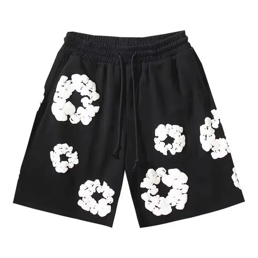 Summer Fashion Pants Men Women Clothes America Kapok Floral Pants Breathable Quick-Drying Best Trendy Daily Casual Shorts