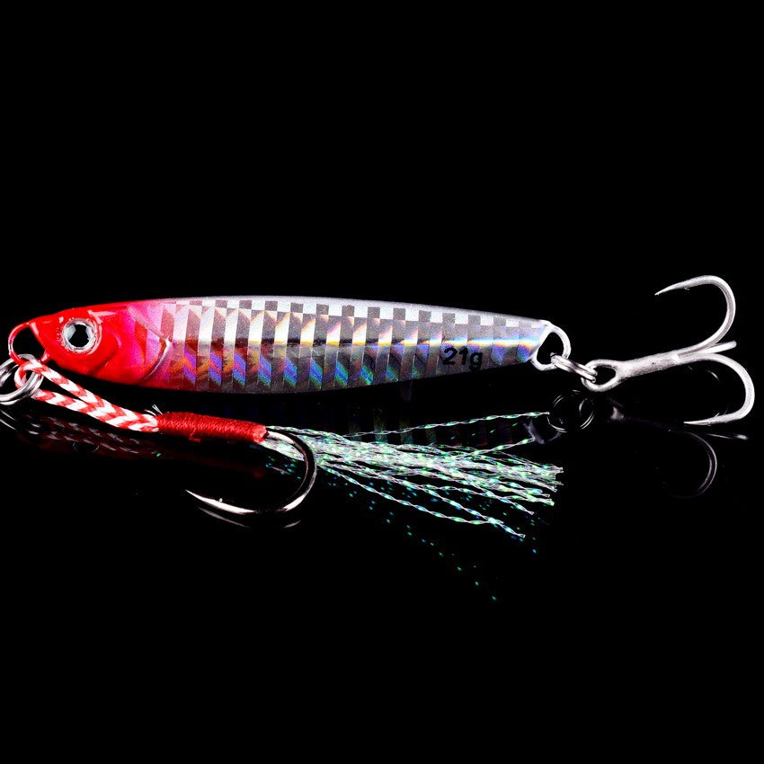 3/5/8 unidades de iscas de pesca de metal Jig Set 7g 10g 14g 21g 28g 40g Iscas de Jigging de arremesso em costa marítima Colher isca artificial de água salgada