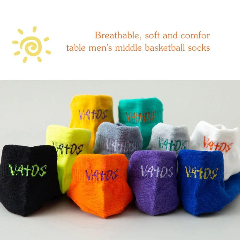 5 Pairs New Summer Cotton Men's Socks Short Thin Casual Mesh Breathable Boat Socks Fashion Comfortable Street Style Sockke Gift