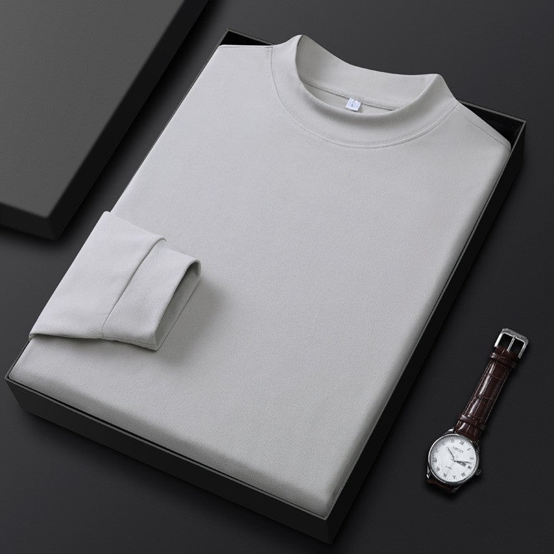 Winter Fleece Thicken Tops Large Size pajamas 6XL 7XL 8XL 9XL Men's Thermal Underwear Tops Long Sleeve Black