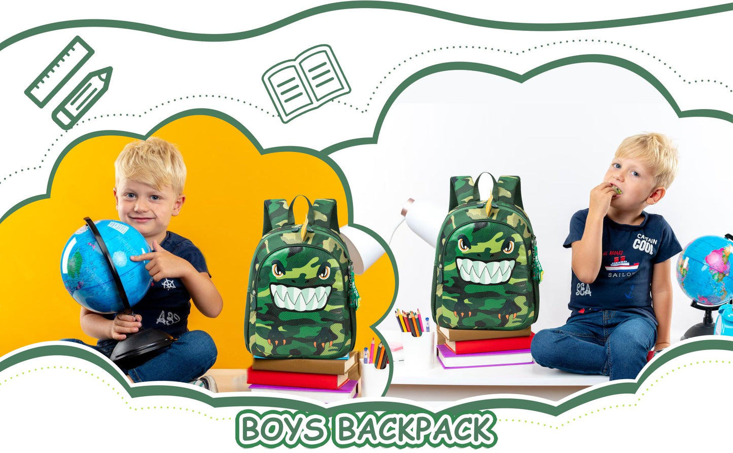 13‘’ Backpack for Girls Kindergarten Bag Sequins Kindergarten Primary School Backpack Girl School Bag