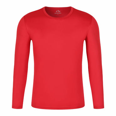 Long Sleeve Fast Dry Round Neck T-shirt Custom Breathable Culture Shirt Sports Fitness Outdoor Printed Logo Running Work Clothes
