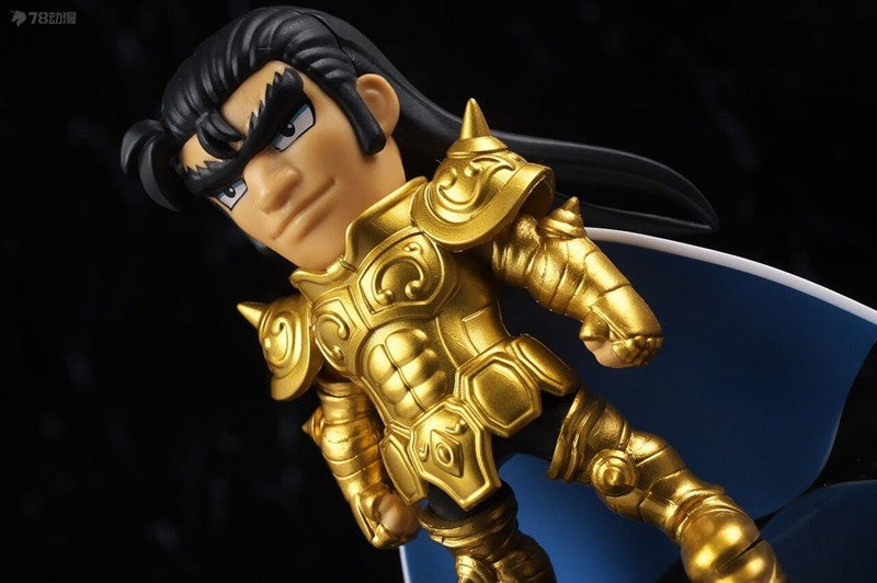 10cm Saint Seiya Anime Figure Myth Cloth Leão Aiolia Aquário Camus Câncer Máscara da Morte Cavaleiro de Ouro Zodíaco Japonês Bonecas Hobbies