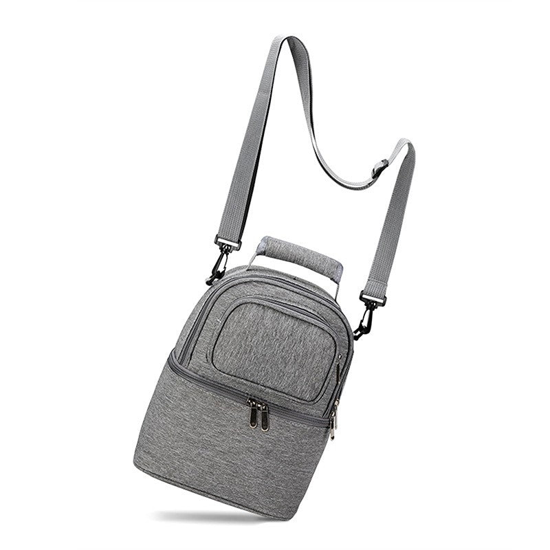 Mommy Bag Milk Storage Breast Pump Maternity Cooler Double Layer Insulation Fresh Keeping Baby Food Backpack Feeding Bottle NEW