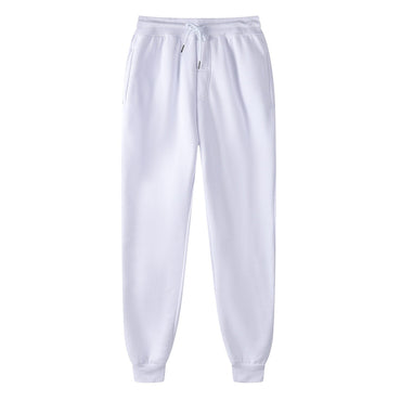 Women Sports Pants Oversize High Elastic Baggy Joggers Sweatpants Casual White Loose Fit Cotton Trousers Winter Fleece Pants