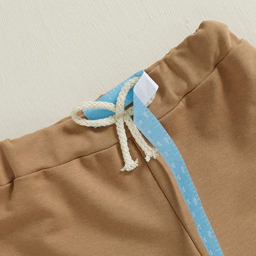 1-5Years Kids Baby Boy Autumn Clothes Outfits Plaid Print Long Sleeve Shirt and Elastic Band Pants 2 Piece Sets for Toddler