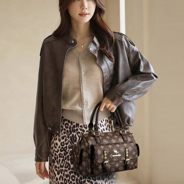 Luxury Designer Soft Pu Leather Shoulder Crossbody Messenger Bags for Women 2026 High Quality Casual Ladies Purses and Handbags