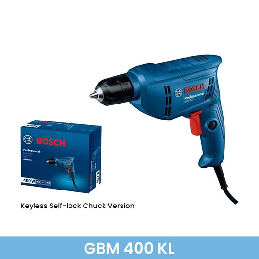 Bosch Electric Manual Drill, Electric Screwdriver, Single-speed Small Household Tool, Multifunction GBM400KL, Self-locking