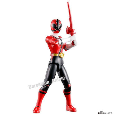 In Stock Original Bandai Action Hero Super Sentai Power Rangers Red Rangers Collection Collection Action Figures Model Toys Gift
