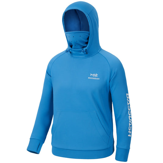 Moletom Infantil de Fleece Bassdash com Capuz e Máscara para Pesca, Resistente à Água, FS18Y