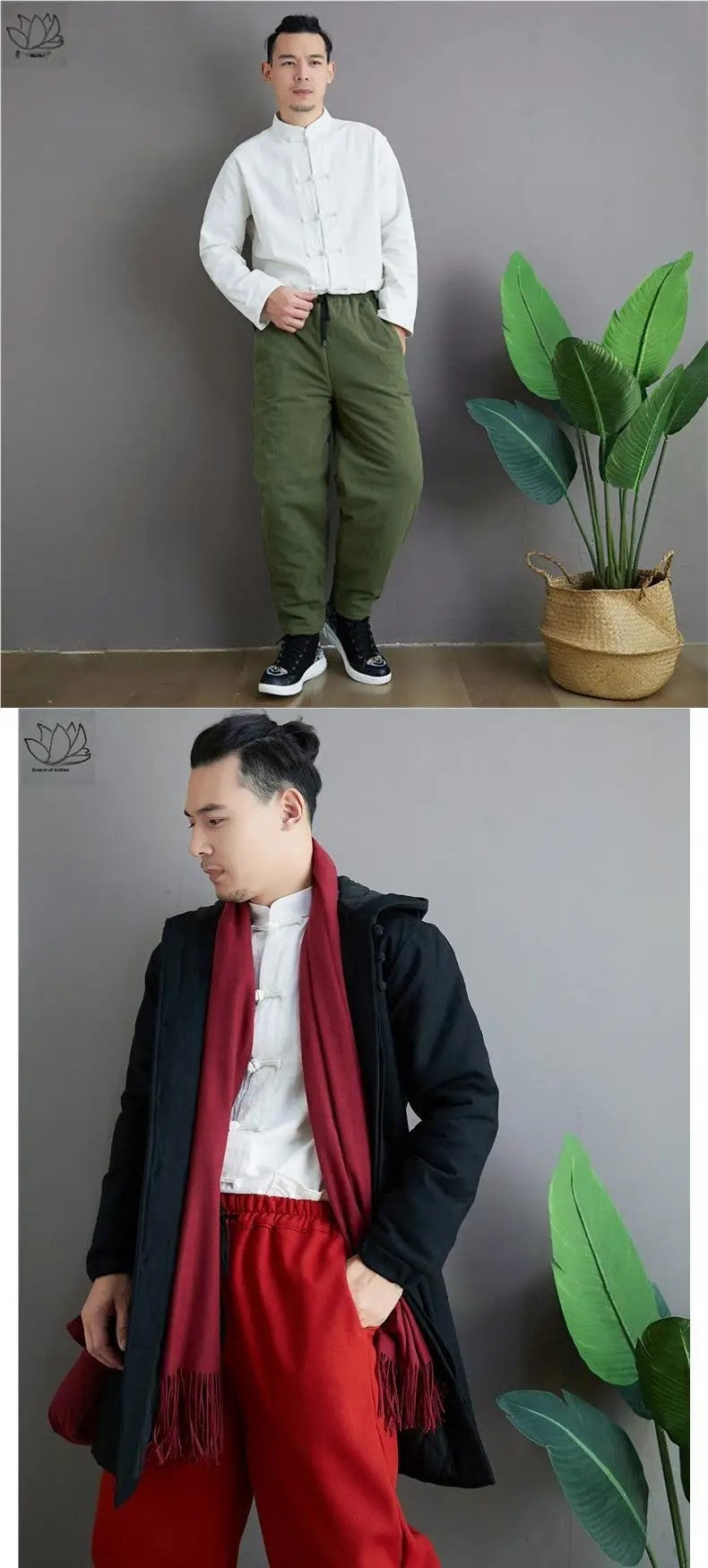 New Arrival Spring Autumn Handmade Cotton Linen Chinese Style Vintage Tang Suit Shirt White Base Layer Monk's Shirt