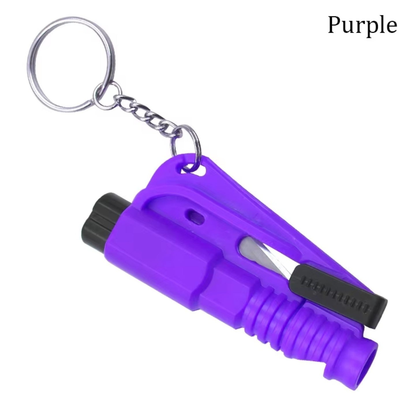 Chaveiro Mini Martelo de Segurança Martelo de Fuga Carro Quebra Janelas Quebra-vidros de Emergência