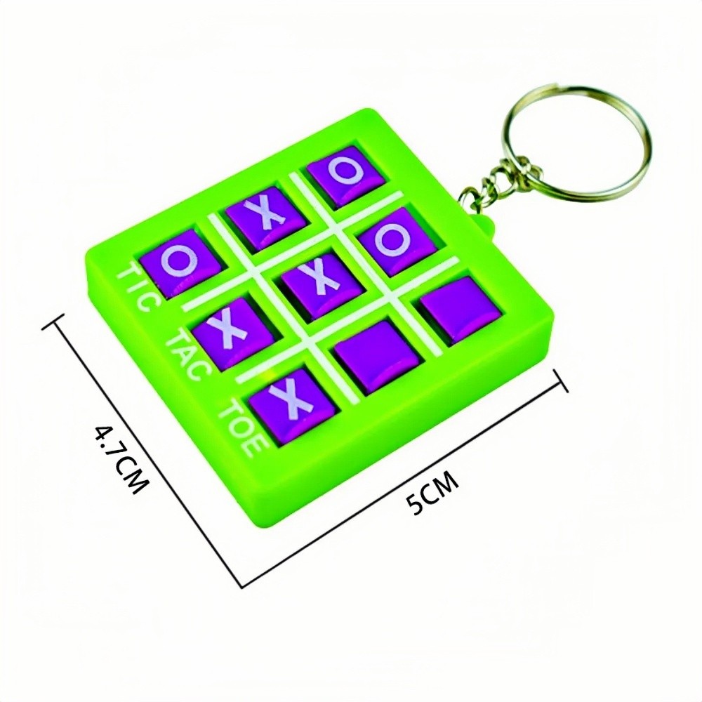 6-30PC with Key Chain Tic Tac Toe Puzzle Game Children Birthday Wedding Party Guest Gifts Kindergarten School Party Small Gifts