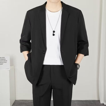 Spring Autumn Men's Suit Jackets Korean Popular Clothes Men Formal Clothes Man Brand Clothing Mens Blazzer Casual Man Sacks Male