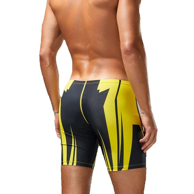 SEOBEAN Men's Low-Waist Boxer Shorts Swimming Trunks Hot Spring Pants Men's Swimsuit Comfortable Briefs Water Sports Gear