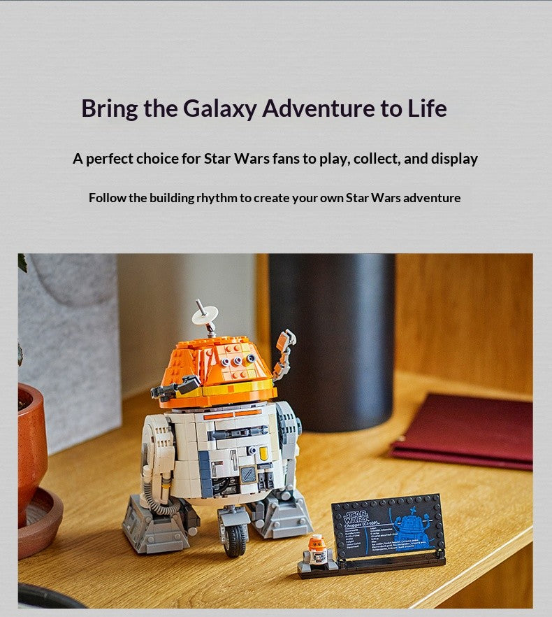 LEGO Star Wars 75416 Brinquedo de Construção Astronauta para Meninos, Presente de Aniversário e Natal
