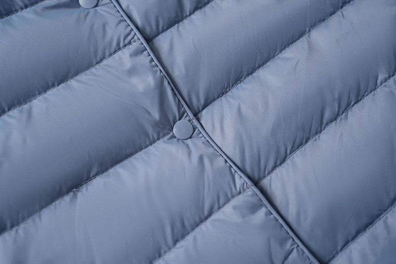 12 Colors Women Long Sleeves 90% White Duck Down Female Slim Warm Inner Ultra Lightweight Packable Ski Jacket Down Liner Jackets