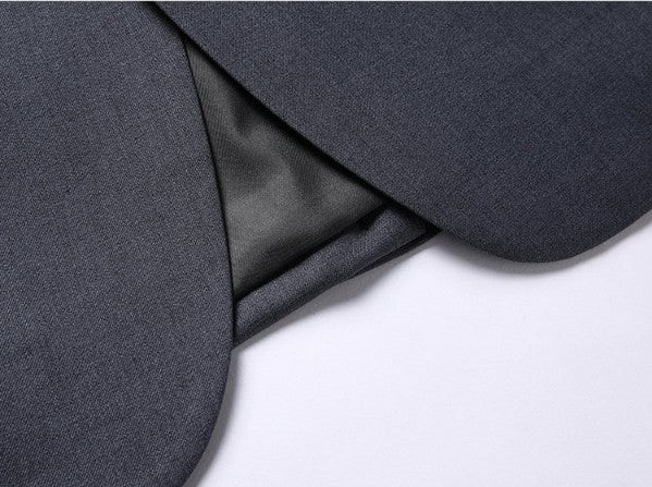 Men's Solid Color Business Suit 2025 High Quality Fashion Banquet Wedding Trend Groom Best Man Single 3/2/1