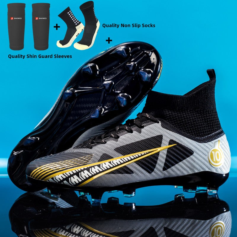 Quality Football Shoes for Boys Soccer Shoes Men Soccer Cleats Free Shipping Football Boots Unisex Outdoor Ultralight Sneakers