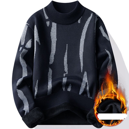 Men New Style Pullovers Warm Knit Sweater Soft Thermal Cardigan Inspired Winter Clothing Plus Size Multi Color Options